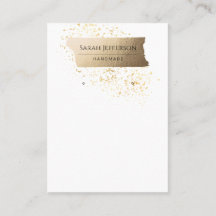 	ProfessionalFaux Gold-minimalistische draagkaart