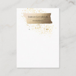 	ProfessionalFaux Gold-minimalistische draagkaart Visitekaartje