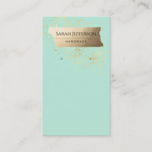 	ProfessionalFaux Gold-minimalistische draagkaart Visitekaartje