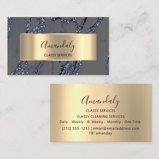 Professionals Affiliate Marketing Consulting Marbl Visitekaartje (Voorkant / Achterkant)