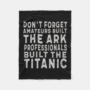 Professionals Bouwden De Titanic Inspirerende Moti Fleece Deken