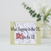 Professionals in chirurgie — Giften Briefkaart (Staand voorkant)