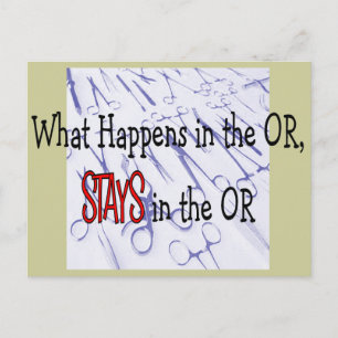 Professionals in chirurgie — Giften Briefkaart