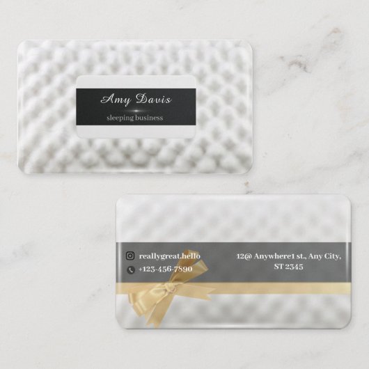 professionals uit de industrie, het exuteert elega visitekaartje (Voorkant / Achterkant)