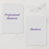 Professioneel 3,5-inch x 2,5-inch Visitekaartje (Voorkant / Achterkant)