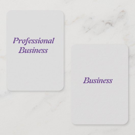 Professioneel 3,5-inch x 2,5-inch Visitekaartje (Voorkant / Achterkant)