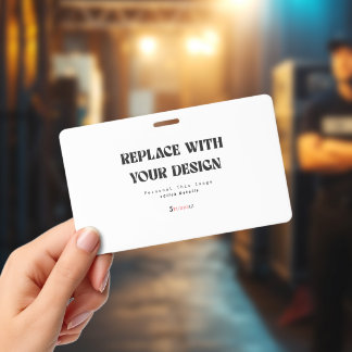 Professioneel 3" x 5" ID Badge