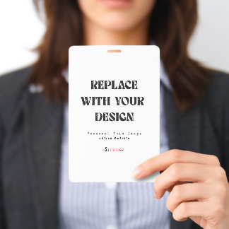 Professioneel 4" x 6" ID Badge