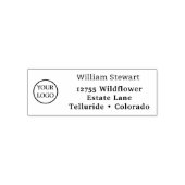 Professioneel, aangepast bedrijfsformulier voor Lo Zelfinktende Stempel (Design)