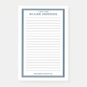 Professioneel aangepast post-it® notes (Voorkant)