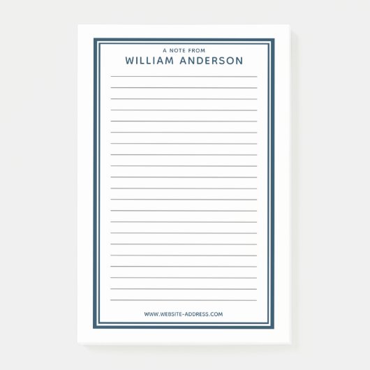 Professioneel aangepast post-it® notes (Voorkant)