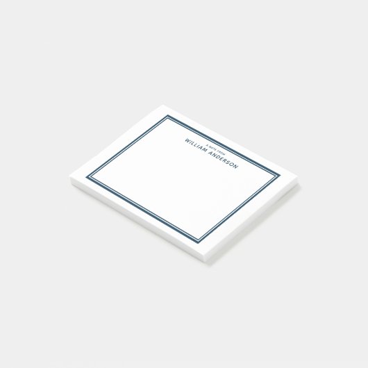 Professioneel aangepast post-it® notes (Schuin)