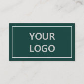 Professioneel, aangepast Visitekaartje Uw kleur (Voorkant)