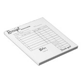 Professioneel Aangepaste bonnen voor zakelijk gebr Notitieblok (Schuin)