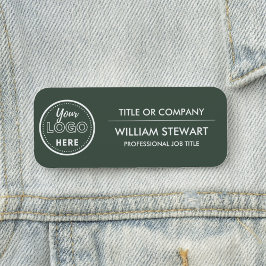 Professioneel Aangepaste Branding logo Medewerkers Naamplaatje