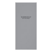 Professioneel aangepaste logo Prijslijst  Reclamekaart (Achterkant)