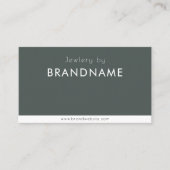 Professioneel Aangepaste Logo QR-code Visitekaartj Visitekaartje (Voorkant)