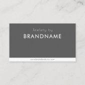 Professioneel Aangepaste Logo QR-code Visitekaartj Visitekaartje (Voorkant)