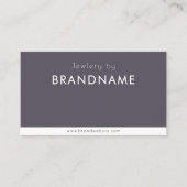 Professioneel Aangepaste Logo QR-code Visitekaartj Visitekaartje (Voorkant)