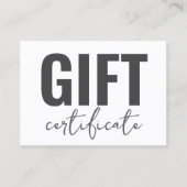 Professioneel Aangepaste Zakelijke Categorie Certi Visitekaartje (Voorkant)