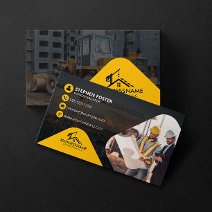 Professioneel Aannemer Bouwer Fotograaf Visitekaartje