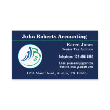 Professioneel accountant aangepaste logo tijdelijk