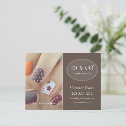 Professioneel Adverteren Briefkaart - HAMbyWG (Staand voorkant)