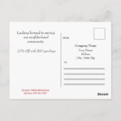 Professioneel Adverteren Briefkaart - HAMbyWG (Achterkant)