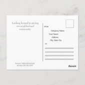 Professioneel Adverteren Briefkaart - HAMbyWG (Achterkant)