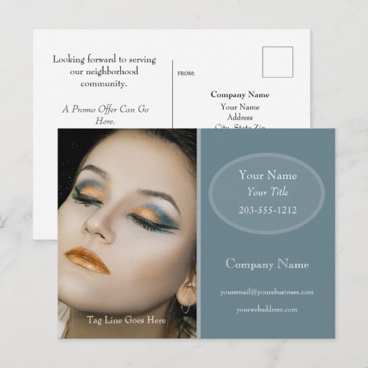 Professioneel Adverteren Briefkaart - HAMbyWG (Voorkant / Achterkant)