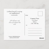 Professioneel Adverteren Briefkaart - HAMbyWG (Achterkant)