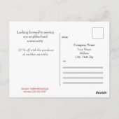Professioneel Adverteren Briefkaart - HAMbyWG (Achterkant)