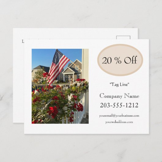 Professioneel Adverteren Briefkaart - HAMbyWG (Voorkant / Achterkant)