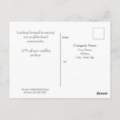 Professioneel Adverteren Briefkaart - HAMbyWG (Achterkant)