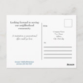 Professioneel Adverteren Briefkaart - HAMbyWG (Achterkant)