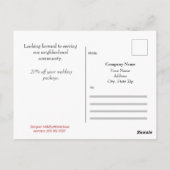 Professioneel Adverteren Briefkaart - HAMbyWG (Achterkant)