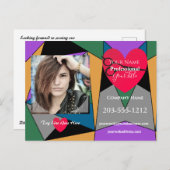 Professioneel Adverteren Briefkaart - HAMbyWG (Voorkant / Achterkant)