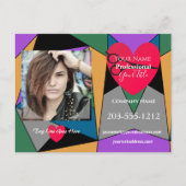 Professioneel Adverteren Briefkaart - HAMbyWG (Voorkant)