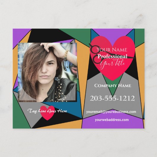 Professioneel Adverteren Briefkaart - HAMbyWG (Voorkant)