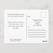 Professioneel Adverteren Briefkaart - HAMbyWG (Achterkant)