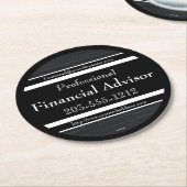 Professioneel Adverteren Onderzetter papier - HAMb (Gebogen)