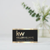 Professioneel advies Elegant Imobiliária Logo Visitekaartje (Staand voorkant)