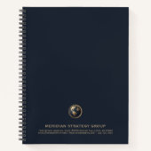 Professioneel advies Logo Opmerkingen Notitieboek (Voorkant)