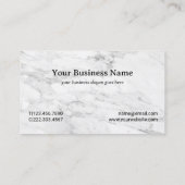 Professioneel Advocaat Lady Justice Marble Visitekaartje (Achterkant)