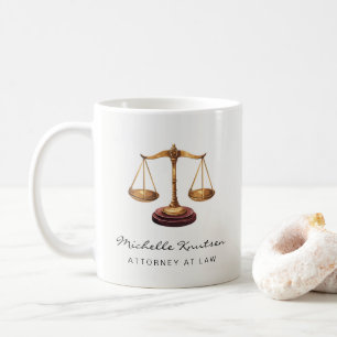 Professioneel advocaat Luxury Gold Koffiemok