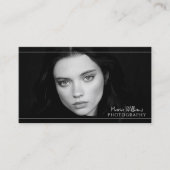 Professioneel Afbeelding & QR-Code Visitekaartje (Voorkant)