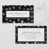 Professioneel afdrukontwerp | Zwart-wit Visitekaartje (Voorkant / Achterkant)