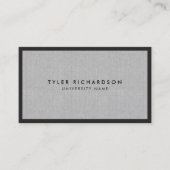 Professioneel Afstuderen student Visitekaartje Contactkaartje (Voorkant)