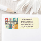 Professioneel Apotheker Iconisch Ontworpen Etiket (Insitu)