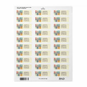 Professioneel Apotheker Iconisch Ontworpen Etiket (Full Sheet)